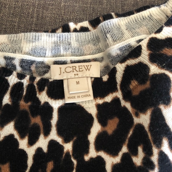 Jcrew factory leopard sweater - Picture 3 of 5